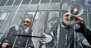 Budapest, Spectacular performance ended up in short-term-arrest of activists