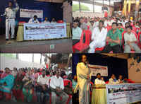 Bombay, Jornada Mundial del Hábitat: Manifestación, entrega de Memorándum y presentación de la Fuerza-Tarea Unitaria Anti-Desalojos