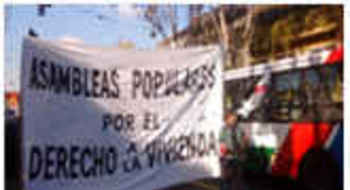Buenos Aires, Marcha contra la política de desalojos: ¡Ni una familia, ni una persona mas en la calle!