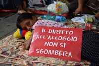 Italia, pubblicato il decreto sugli sfratti ai morosi incolpevoli, continua la lotta per sfratti zero
