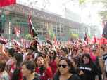 Santiago de Chile, Exito de la Marcha nacional por el Derecho a la Vivienda y la Ciudad, adelante hacia el Tribunal Internacional de Desalojos