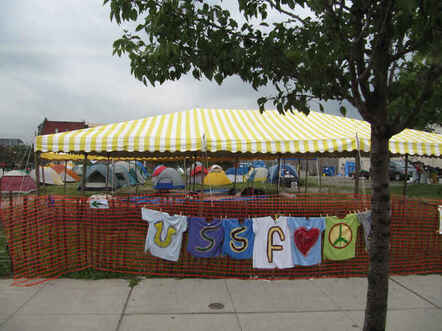 Detroit, Tent City at USSF 