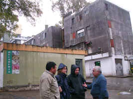Barrio Ejercito de los Andes.Visita